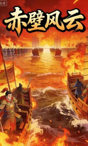 短剧《赤壁风云》海报