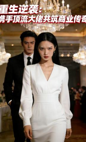 短剧《重生逆袭：携手顶流大佬共筑商业传奇》海报