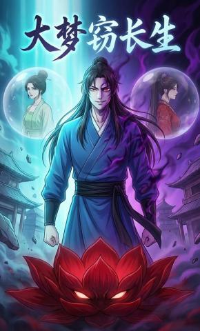 短剧《大梦窃长生》海报