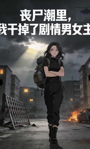 短剧《丧尸潮里，我干掉了剧情男女主》海报