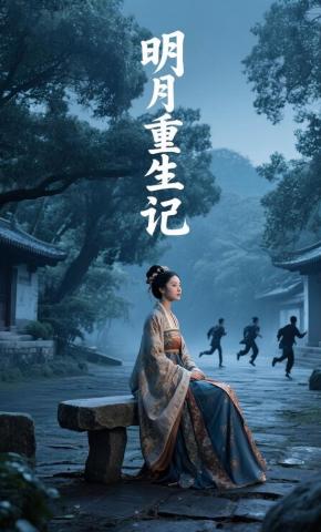 短剧《明月重生记》海报