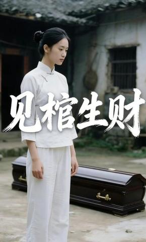 短剧《见棺生材》海报