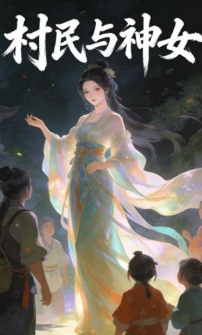 短剧《村民与神女》海报