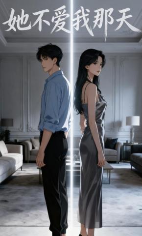 短剧《她不爱我那天》海报