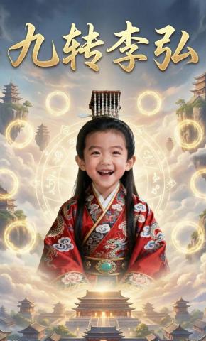 短剧《九转李弘》海报