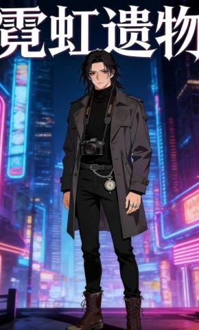 短剧《霓虹遗物》海报