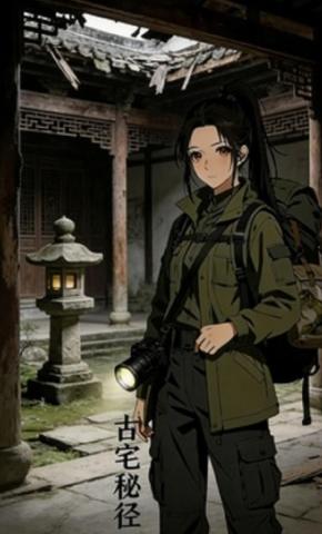 短剧《古宅秘径》海报