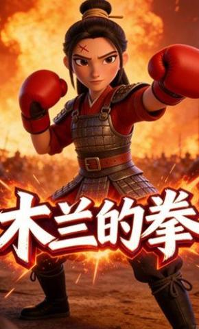 短剧《木兰的拳》海报