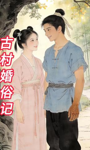 短剧《古村婚俗记》海报