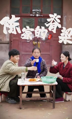 短剧《陈家的脊梁》海报