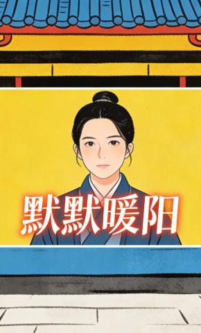 短剧《默默暖阳》海报