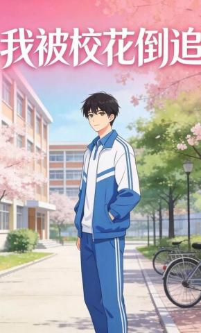 短剧《我被校花倒追》海报