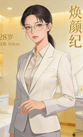 短剧《焕颜纪》海报