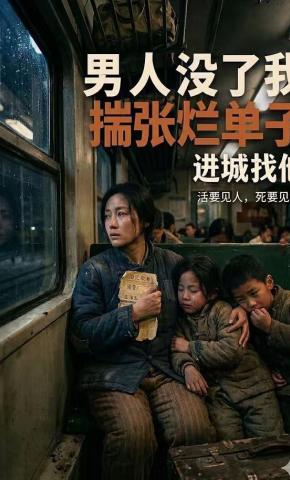 短剧《男人没了我揣张烂单子进城找他》海报