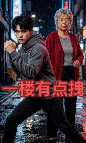 短剧《一楼有点拽》海报