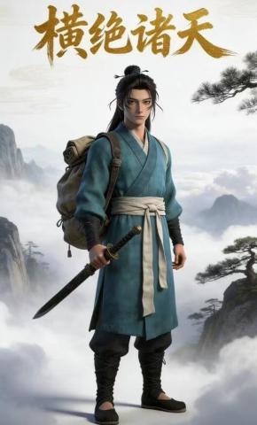 短剧《横绝诸天》海报