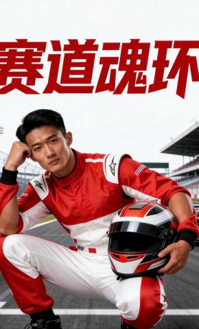 短剧《赛道魂环》海报