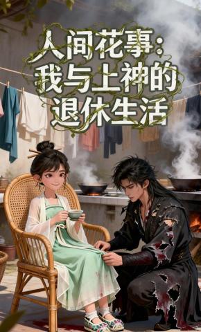 短剧《人间花事：我与上神的退休生活》海报