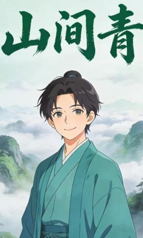 短剧《山间青》海报