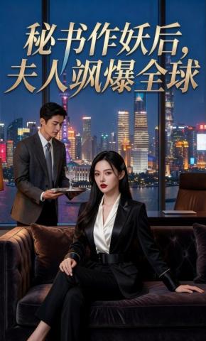 短剧《秘书作妖后，夫人飒爆全球》海报