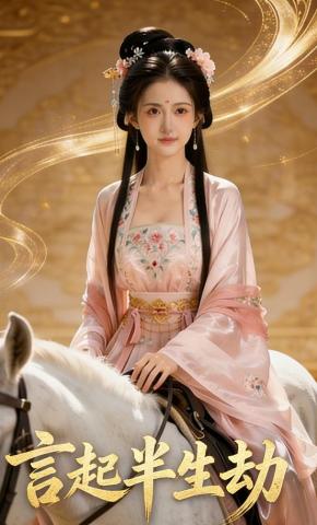 短剧《言起半生劫》海报