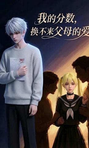 短剧《我的分数，换不来父母的爱》海报