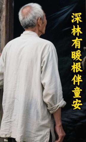 短剧《深林有暖根伴童安》海报