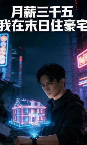 短剧《月薪三千五我在末日住豪宅》海报