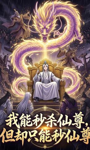 短剧《我能秒杀仙尊，但却只能秒仙尊》海报