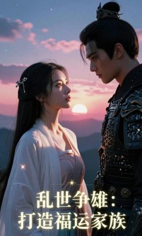 短剧《乱世争雄：打造福运家族》海报