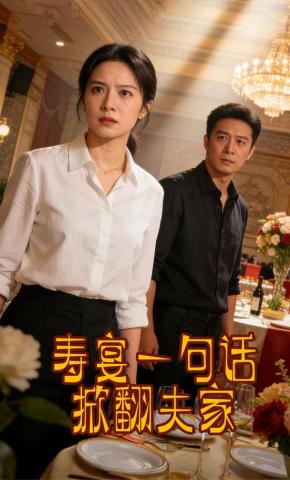 短剧《寿宴一句话掀翻夫家》海报