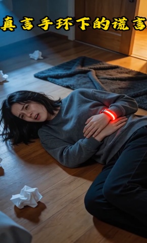 短剧《真言手环下的谎言》海报