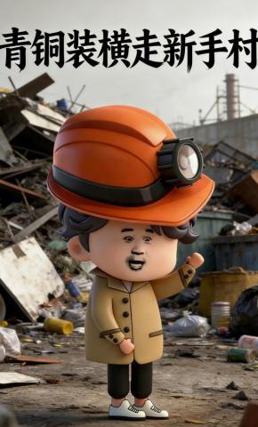 短剧《青铜装横走新手村》海报