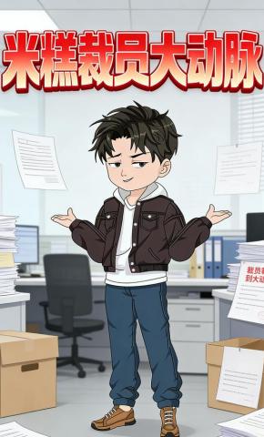 短剧《米糕裁员大动脉》海报