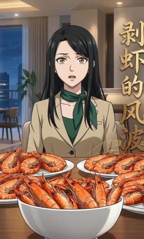 短剧《剥虾的风波》海报