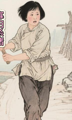 短剧《寡妇杀猪1》海报