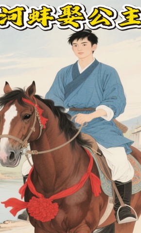 短剧《河蚌娶公主》海报