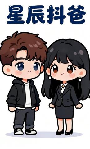 短剧《星辰抖爸》海报