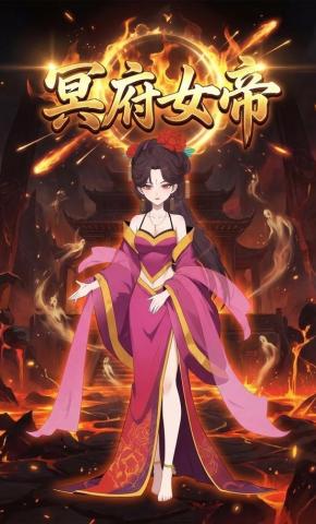 短剧《冥府女帝》海报