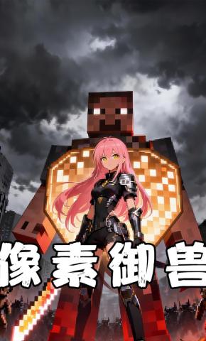 短剧《像素御兽》海报