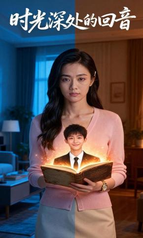 短剧《时光深处的回音》海报