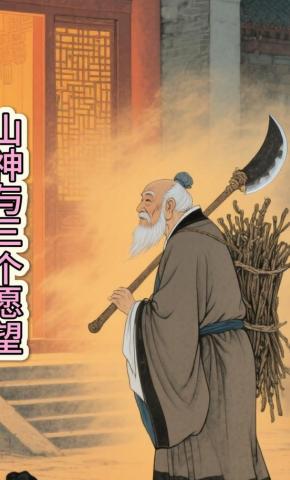 短剧《山神与三个愿望》海报