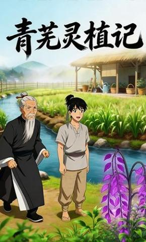 短剧《青芜灵植记》海报