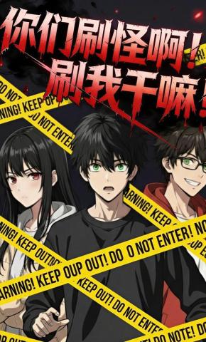短剧《你们刷怪啊！刷我干嘛！》海报