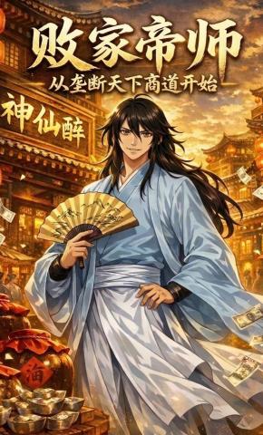 短剧《败家帝师:从垄断天下商道开始》海报