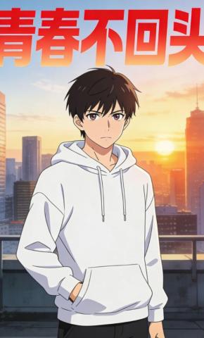短剧《青春不回头》海报