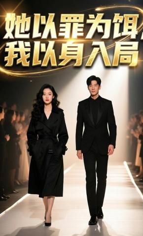 短剧《她以罪为饵，我以身入局》海报