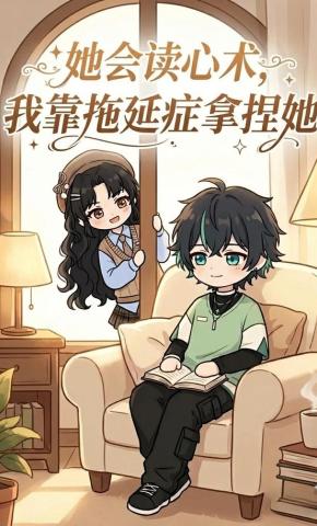 短剧《她会读心术，我靠拖延症拿捏她！》海报