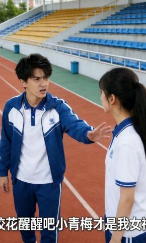 短剧《校花醒醒吧小青梅才是我女神》海报