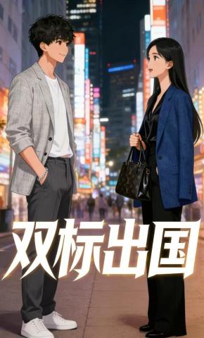 短剧《双标出国》海报